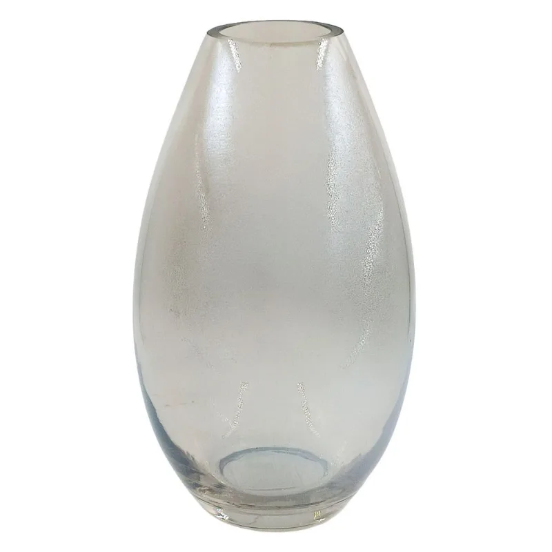 Vaso Decorativo 29,5x16,5cm em Vidro Cim