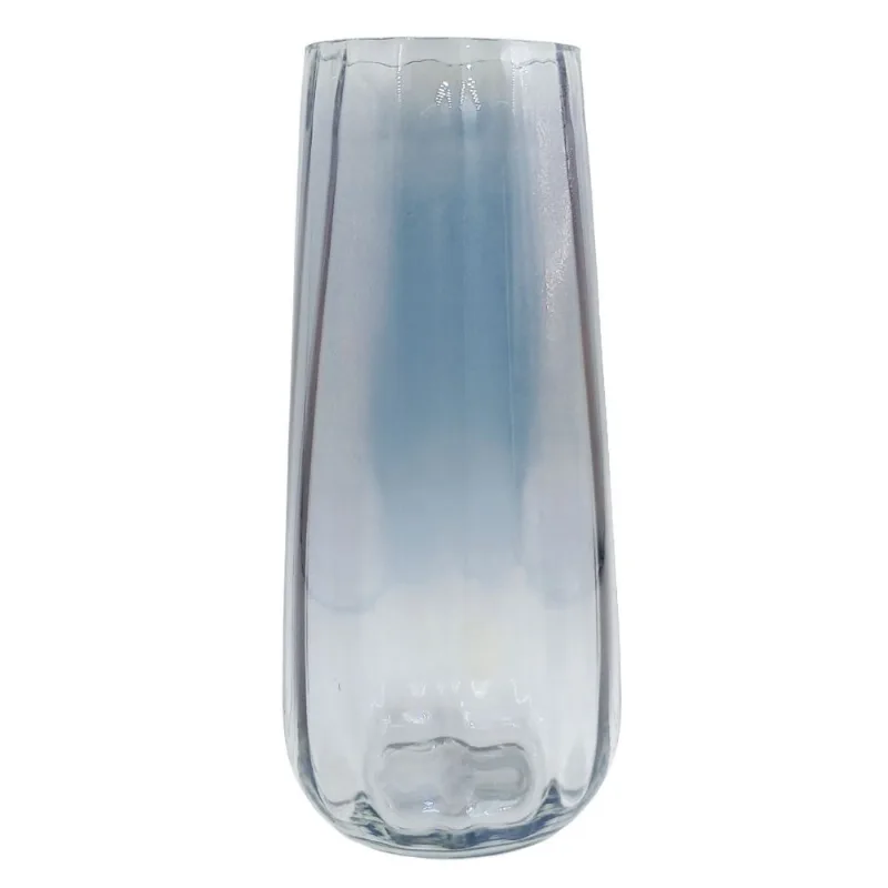 Vaso Decorativo 26,5x12,5cm em Vidro Cim