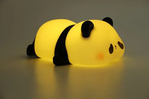Luminária LED Panda de Silicone