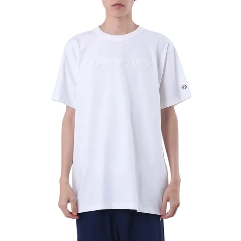 Camiseta Champion Embossing Off White