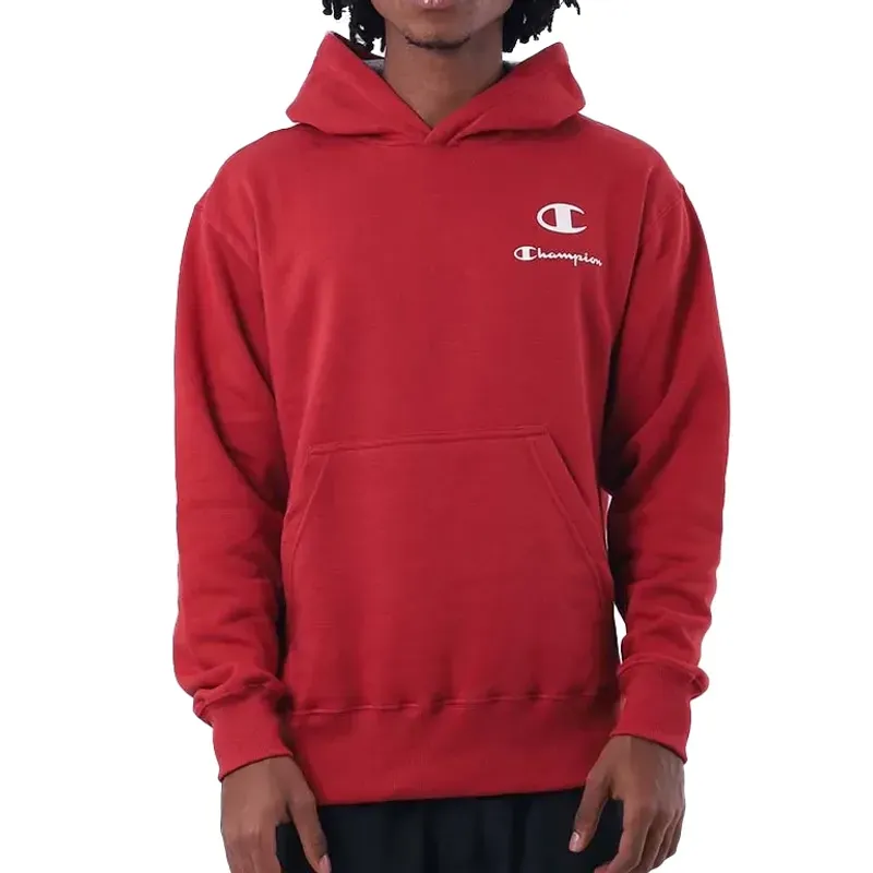 Blusão Champion Masculino Hoodie Active Vermelho SANDALWOOD RED - G