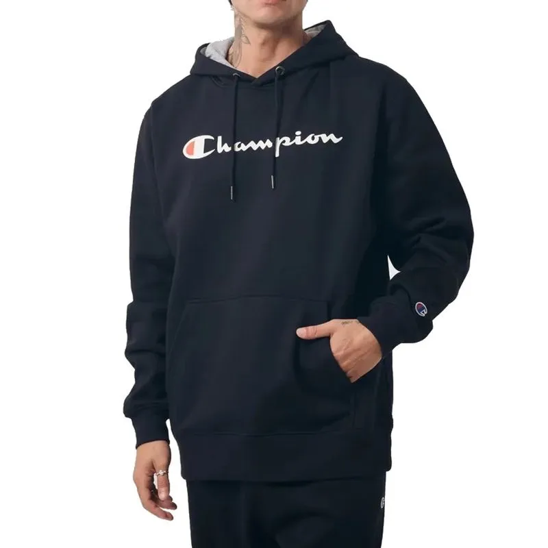 Casaco Hoodie Champion Athletic Masculino Preto Casual G