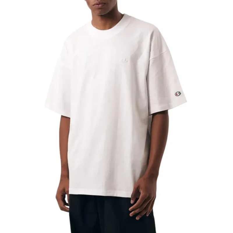 Camiseta Oversized Champion C Logo Surton Off White