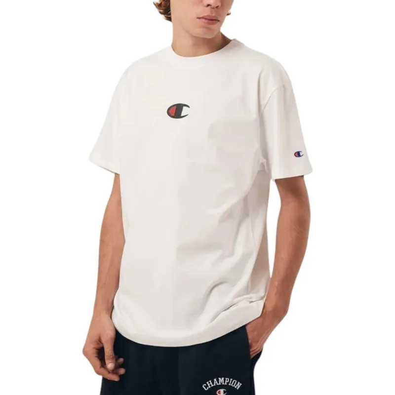 Camiseta Champion Running Victory Off White