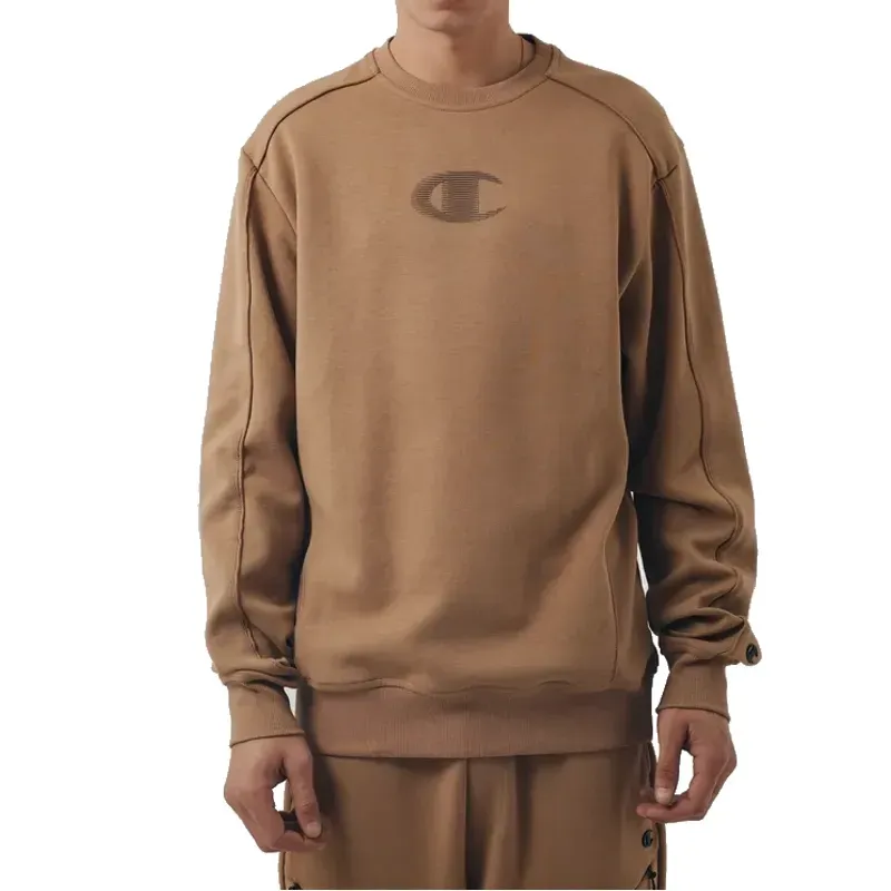 Casaco Masculino Champion Crewneck Capuccino M
