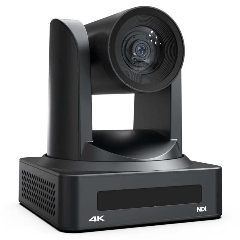 Câmera Robótica PTZ UV510K1 NDI 20x 4K60 HDMI SDI USB 3.0 PoE+ Rastreamento IA (Preta)