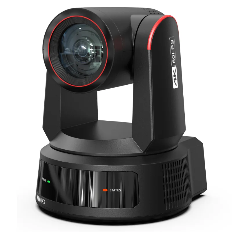 Câmera PTZ Broadcast UV470 NDI|HX3 4K60 12x HDMI 12G-SDI PoE+ Rastreamento IA (Preta)