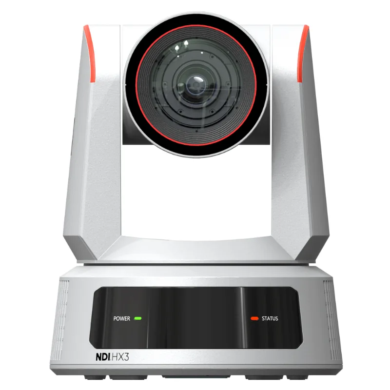 Câmera PTZ Broadcast UV470 NDI|HX3 4K60 31x HDMI 3G-SDI PoE+ Rastreamento IA (Branca)