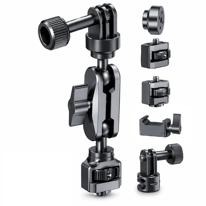 Mini Braço Mágico Articulado Mamen SX-PJ29 1/4" Cold Shoe para GoPro e Câmera