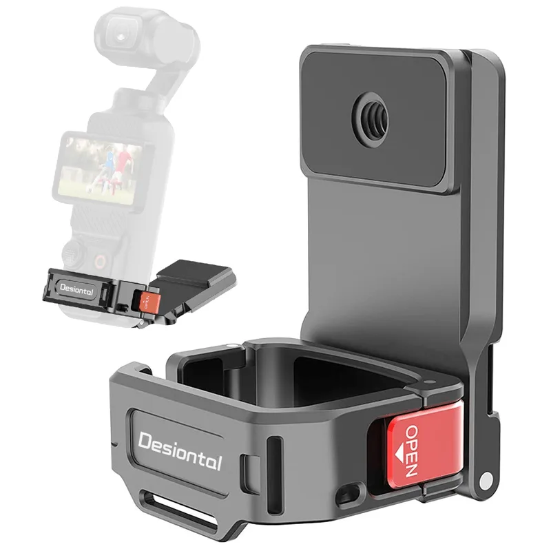 Suporte Magnético PK03 Ajustável para DJI Osmo Pocket 3 e 4