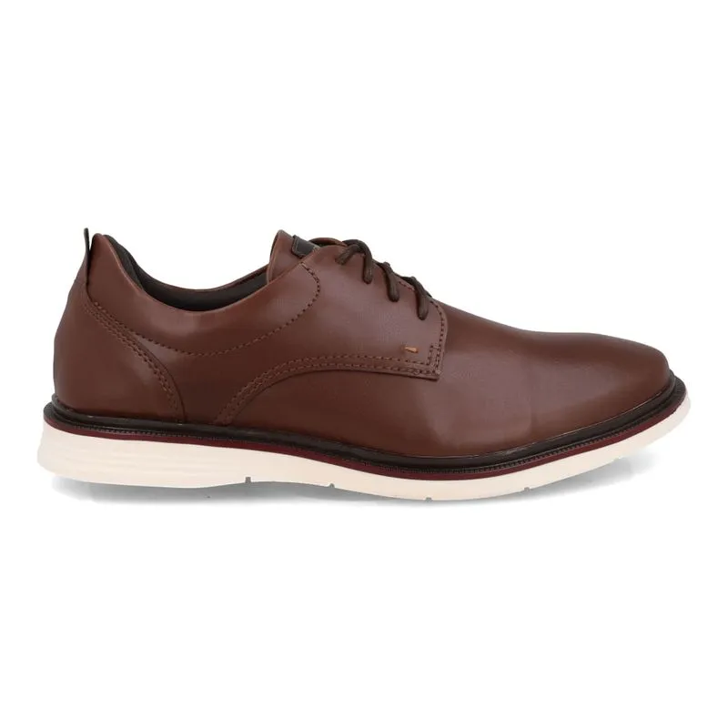 Sapato Constantino Taur Couro Masculino Caramelo Casual 42