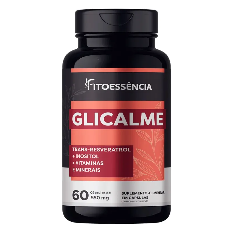 GLICALME - 60 CÁPSULAS - FITOESSÊNCIA