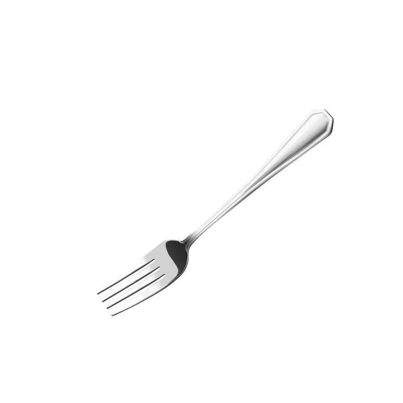 Kit 12 Garfos De Sobremesa Beta Em Aço Inox Para Uso Diário E Ocasiões Especiais Inox