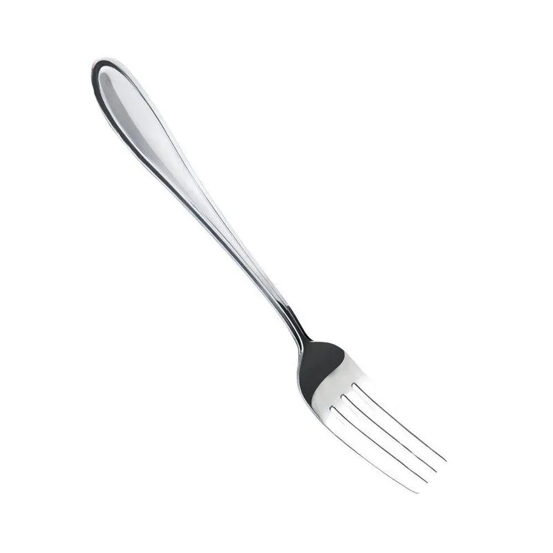 Kit 12 Garfo De Mesa Aço Inoxidável Inox Polido Para Uso Diário E Mesa Posta