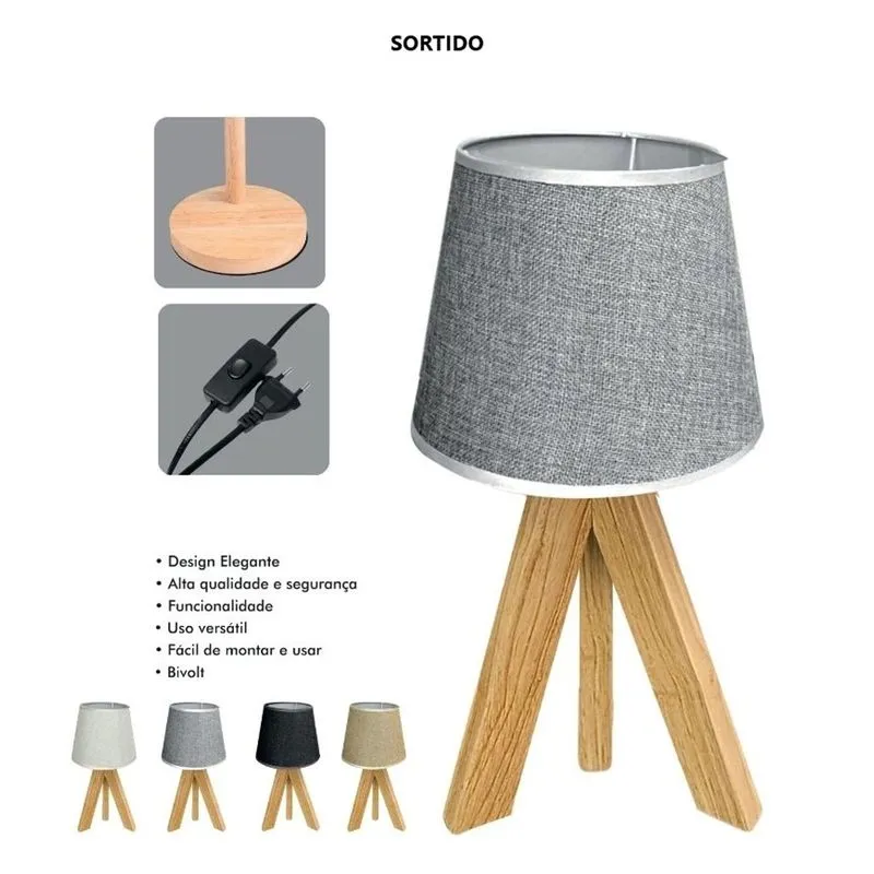 Abajur 37cm Linha Istambul Sortido - Rio Home