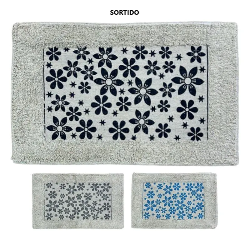 Tapete Flor 40x60cm Sortido - Rio Home