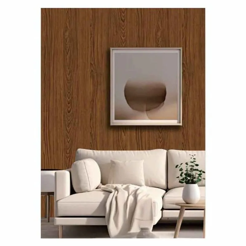 Papel Pared Ades Rolo 5m X 45cm Linho Mrr - Rio Home