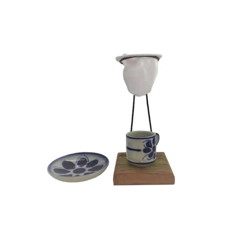 Kit de Café Individual - Cafezinho Floral Monte Sião da Roça