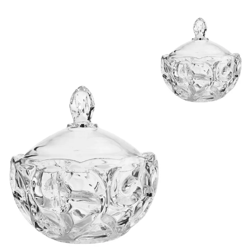 Conjunto de duas bomboniere WAVES sem pe 11 e 18 cm