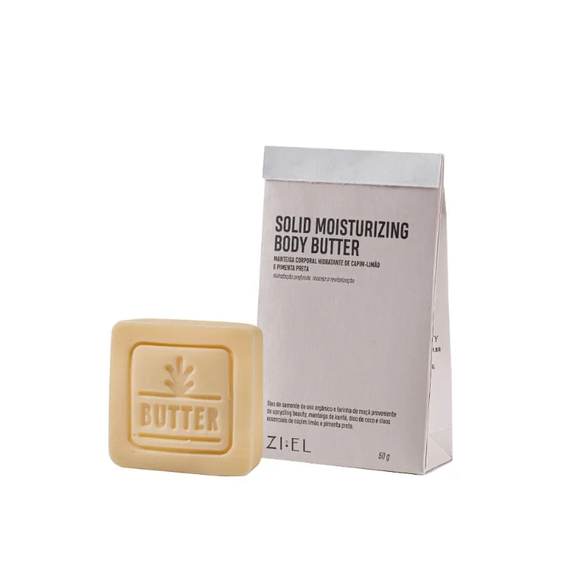 Manteiga Corporal Hidratante De Capim-Limão E Pimenta Preta 50G