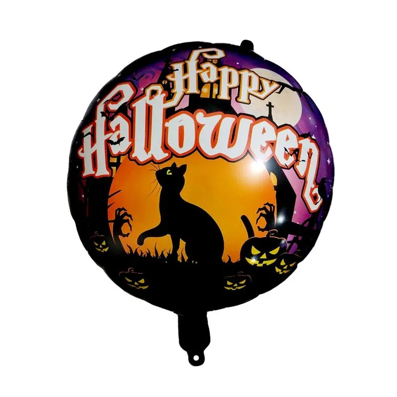 Balão gato preto (50 unidades) - Decoração de Halloween