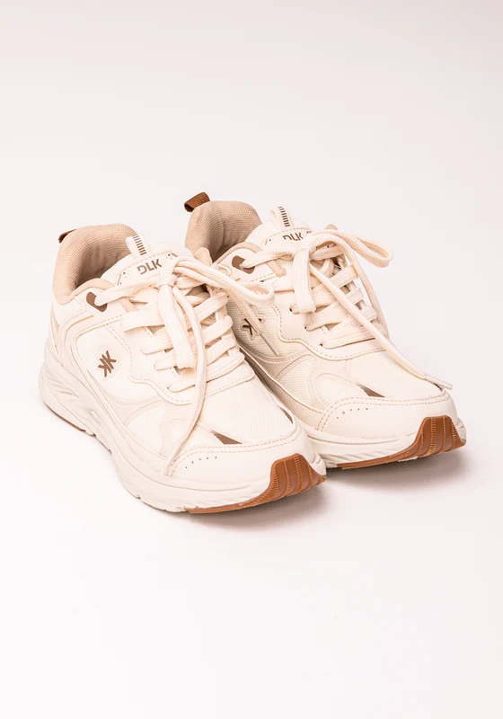 Tênis Esportivo Chunky Feminino Off White E Caramelo Dlk OFF WHITE / 39