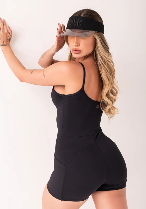 Viseira Bordada Preto Com Aba Transparente Dlk PRETO / U