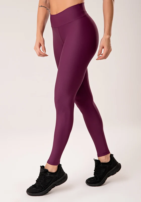 Legging Fitness Feminina Malbec Lisa Intense Dlk ROXO / M