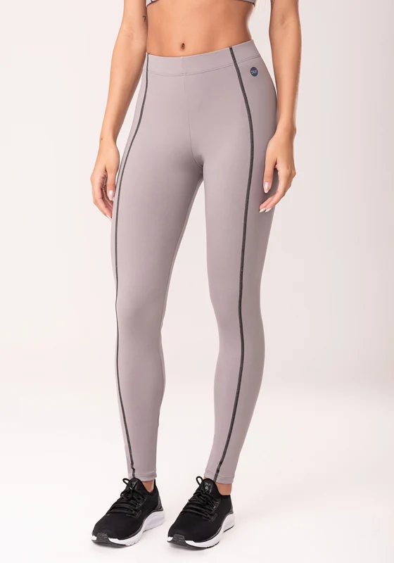 Legging Fitness Feminina Cinza Com Pesponto Oasis Dlk CINZA / G