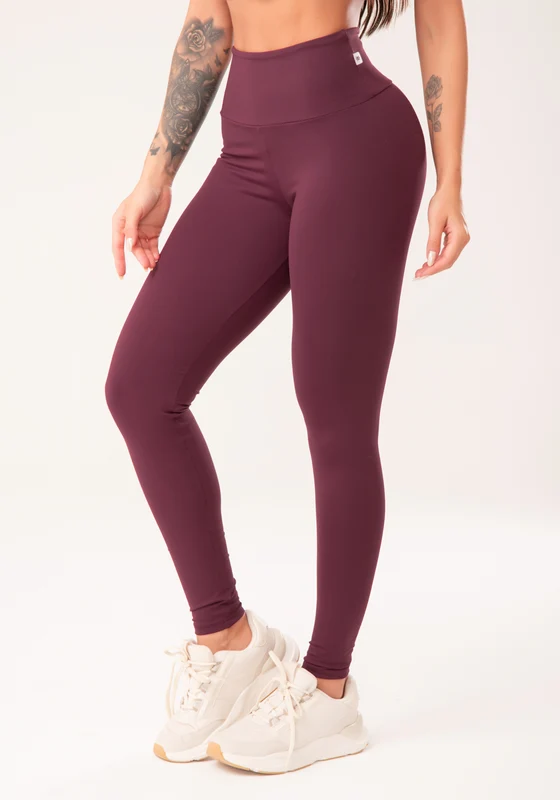 Legging Fitness Feminina Vinho Harmony Dlk VINHO / G