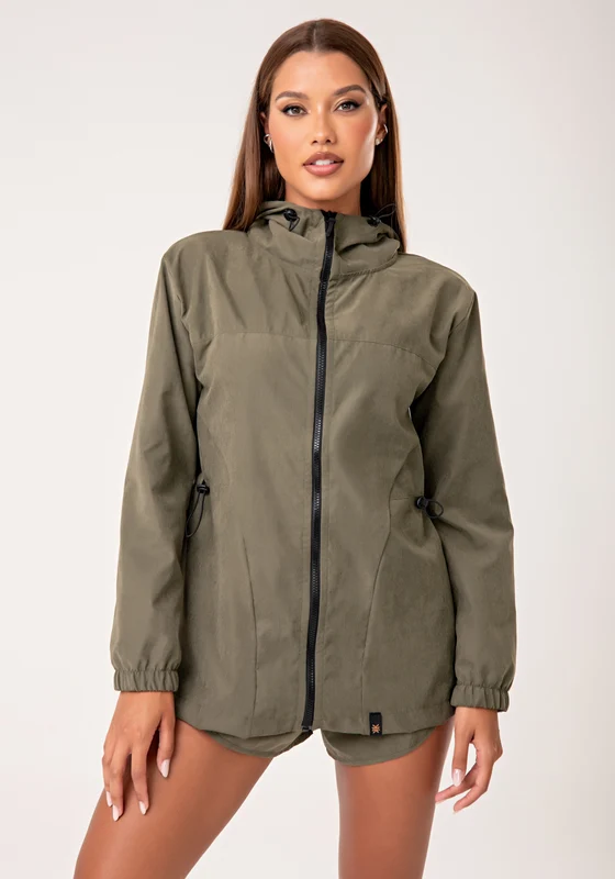 Parka Feminina Verde Com Capuz Lush Dlk VERDE / G