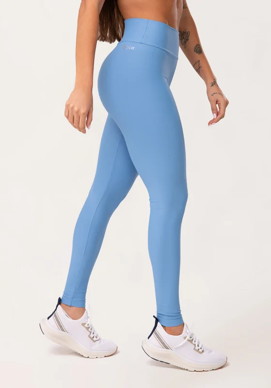 Legging Fitness Feminina Azul Aura Dlk AZUL / M