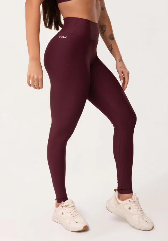 Legging Fitness Feminina Vinho Aura Dlk VINHO / G