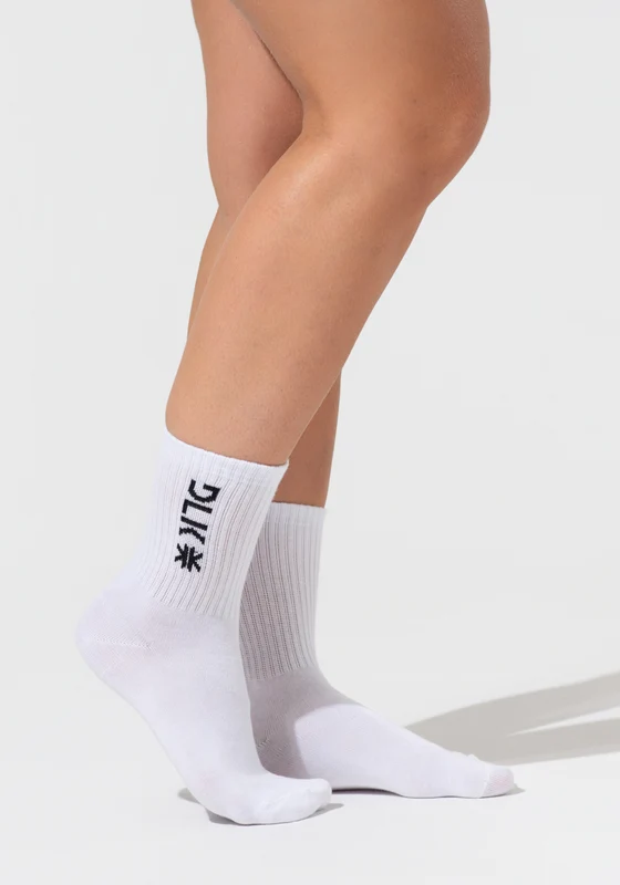 Meia Feminina Cano Médio Activity Dlk Branco BRANCO / U