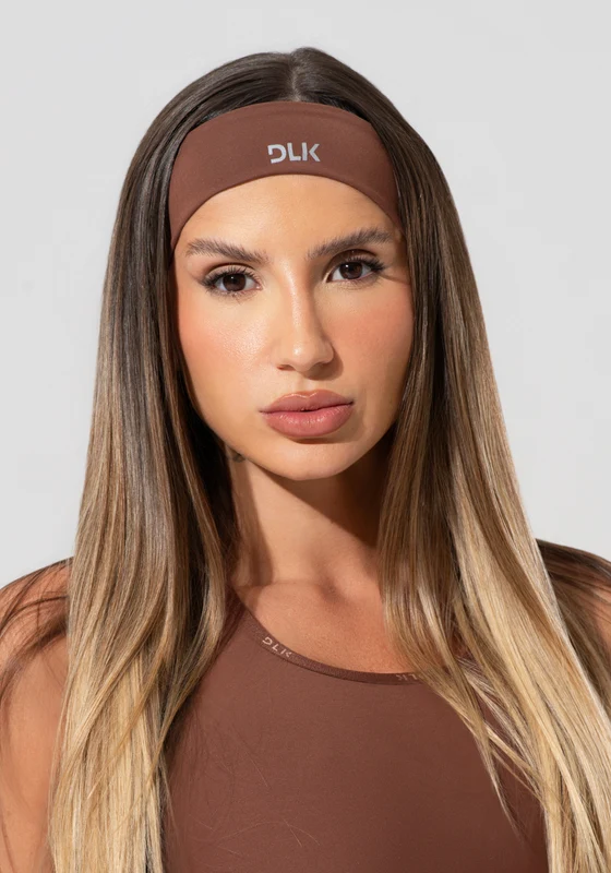 Faixa De Cabelo Esportiva Feminina Activity Dlk Marrom MARROM / U