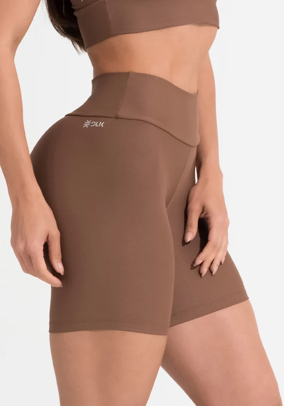 Bermuda Fitness Feminina Marrom Aura Dlk MARROM / P