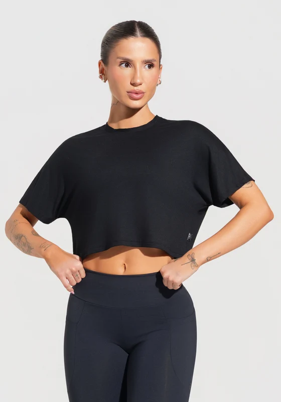 Cropped Feminino Soul Dlk Preto PRETO / M