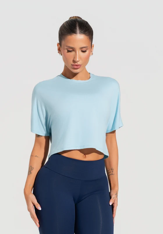 Cropped Feminino Soul Dlk Azul AZUL / P