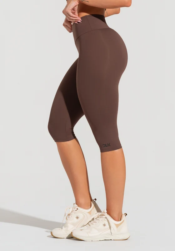 Calça Capri Fitness Feminina Soul Dlk Marrom MARROM / M