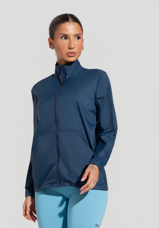 Casaco Corta Vento Fitness Feminino Soul Dlk Azul Marinho AZUL MARINHO / GG