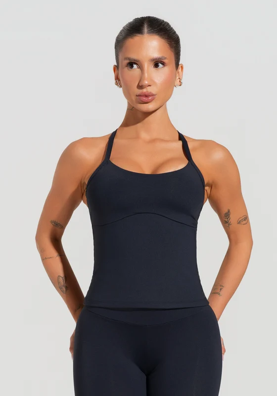 Camiseta Fitness Feminina Soul Dlk Preto PRETO / P