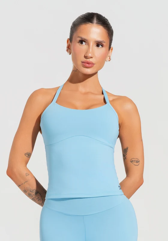 Camiseta Fitness Feminina Soul Dlk Azul AZUL / GG