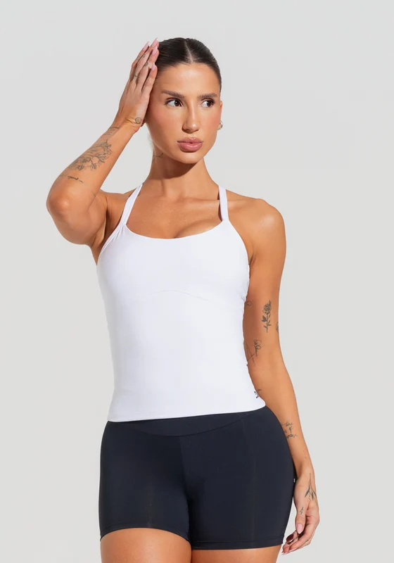 Camiseta Fitness Feminina Soul Dlk Branco BRANCO / P