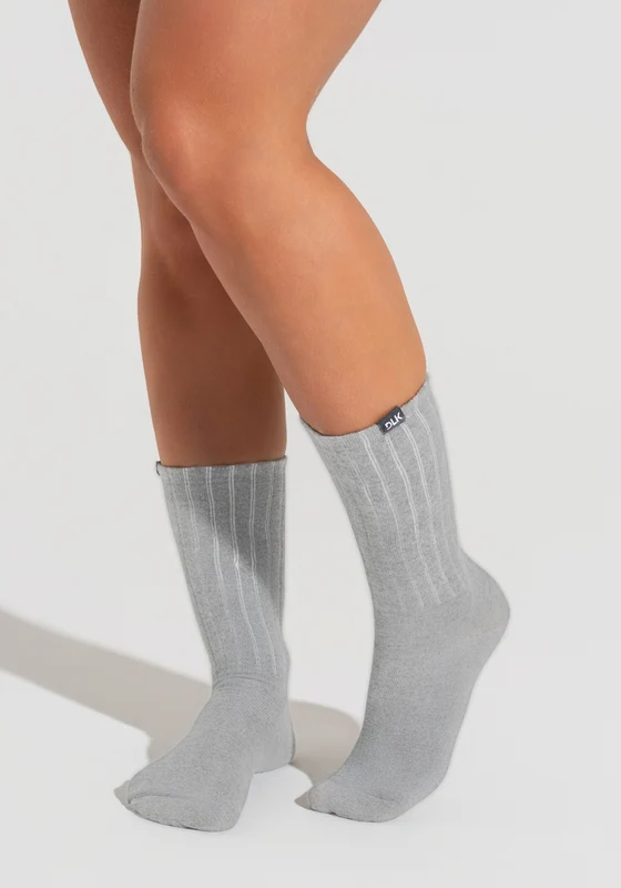 Meia Feminina Cano Longo Soul Dlk Mescla CINZA / U