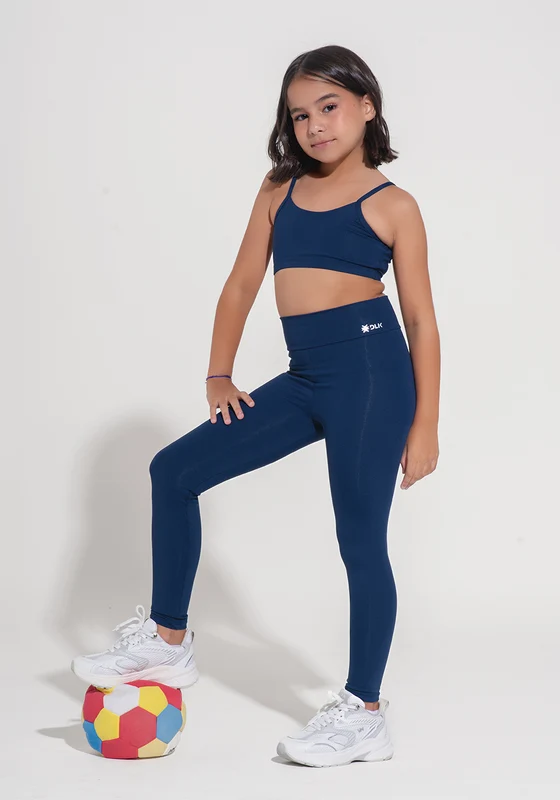 Top Infantil Básico Dlk Azul Marinho AZUL MARINHO / 9/10