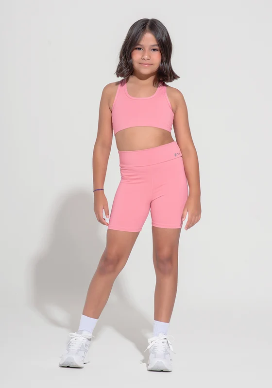 Top Nadador Infantil Básico Dlk Rosa ROSA / 5/6
