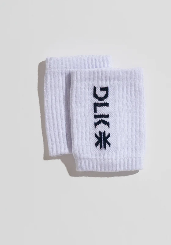 Munhequeira Fitness Dlk Branco Com Preto BRANCO / U
