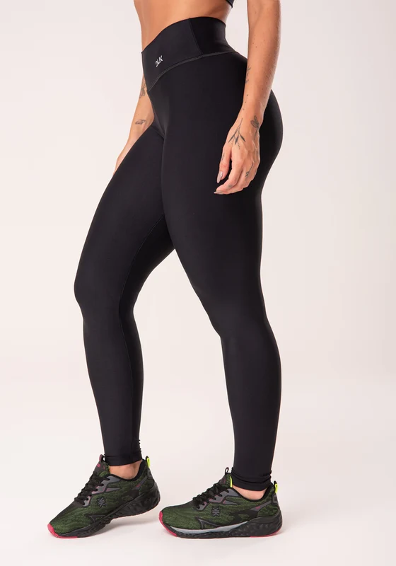 Legging Fitness Feminina Preta Basic Dlk PRETO / PP