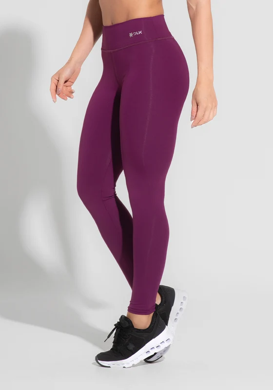 Legging Fitness Feminina Roxo Básica Dlk ROXO / P