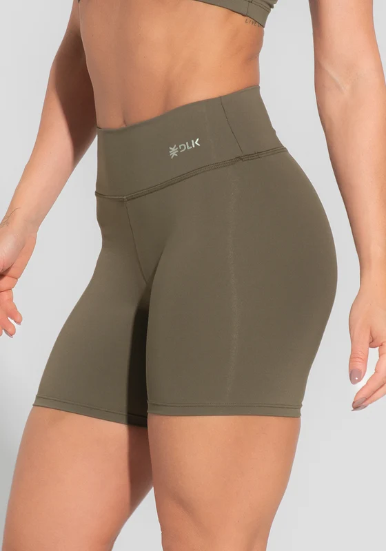 Short Fitness Feminino Verde Básico Dlk VERDE / GG